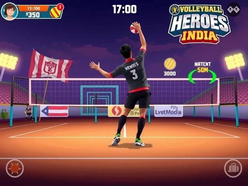 Volleyball Heroes India Game Cover
